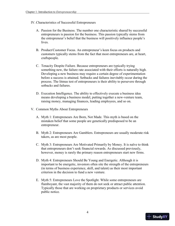 Entrepreneurship: Successfully Launching New Ventures, 6th Edition Solution Manual - Page 22 preview image