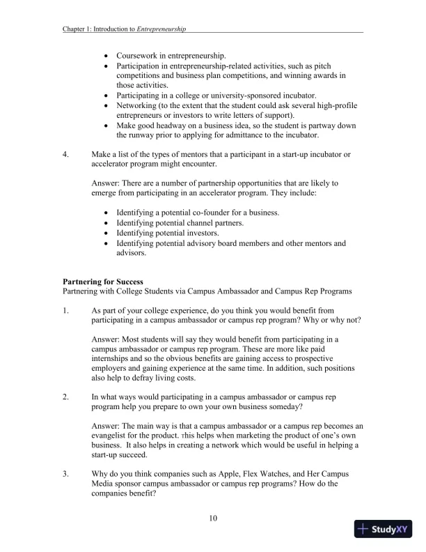 Entrepreneurship: Successfully Launching New Ventures, 6th Edition Solution Manual - Page 28 preview image