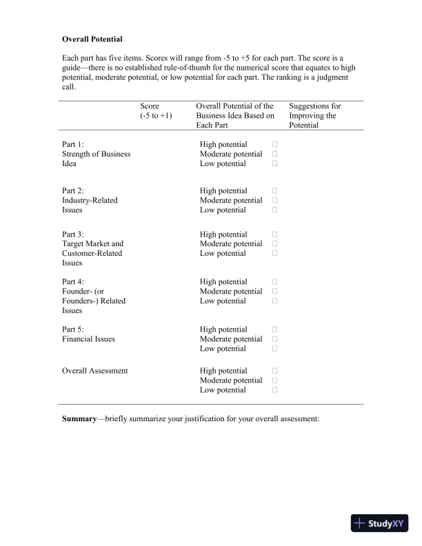 Entrepreneurship: Successfully Launching New Ventures, 6th Edition Solution Manual - Page 5 preview image