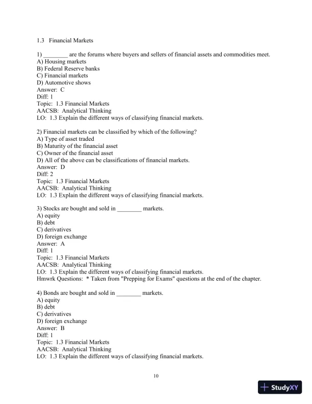 Test Bank for Financial Management: Core Concepts, 4th Edition - Page 12 preview image
