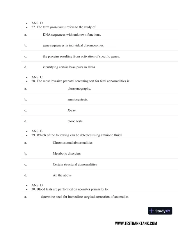 Pathophysiology of Disease: An Introduction to Clinical Medicine 8th Edition Test Bank - Page 22 preview image