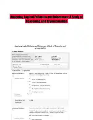 Analyzing Logical Fallacies and Inferences: A Study of Reasoning and Argumentation