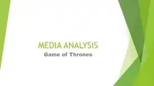 Media Analysis - Game Of Thrones