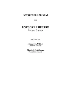 Test Bank for Revel for Explore Theatre: A Backstage Pass, 2nd Edition