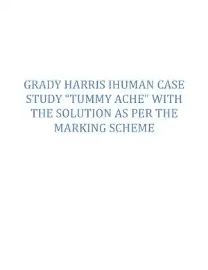 IHUMAN Clinical Analysis Case Study With Answers (31 Solved Questions)