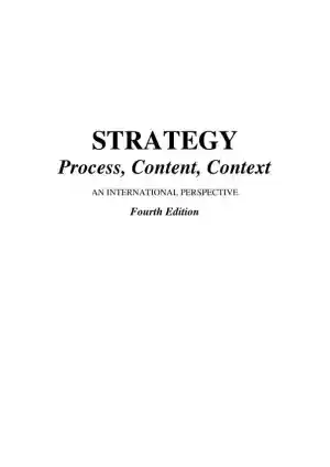 Strategy, 4th Edition Solution Manual