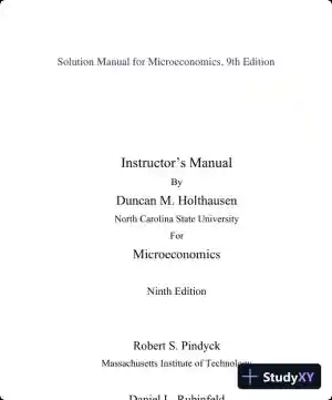 Solution Manual for Microeconomics, 9th Edition