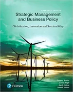 Strategic Management And Business Policy: Globalization, Innovation And Sustainability by David J. Hunger, Alan N. Hoffman, Charles E. Bamford Thomas L. Wheelen - Image 1