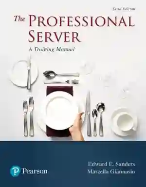 Cover of Professional Server, The: A Training Manual by Edward E. Sanders, Marcella Giannasio