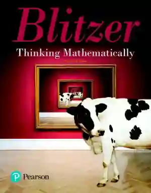 Cover of Thinking Mathematically by Robert F. Blitzer