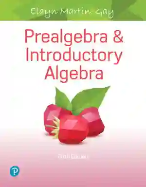 Cover of Prealgebra And Introductory Algebra by Elayn Martin-Gay