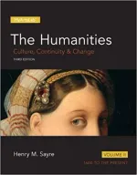 The Humanities, Volume 1 by Henry M. Sayre - Image 1