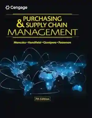 Cover of Purchasing And Supply Chain Management by Robert Handfield, Larry Giunipero, James Patterson, Robert Monczka