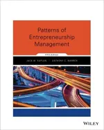 Patterns Of Entrepreneurship Management by Jack M. Kaplan, Anthony C. Warren, Jack McGourty - Image 1