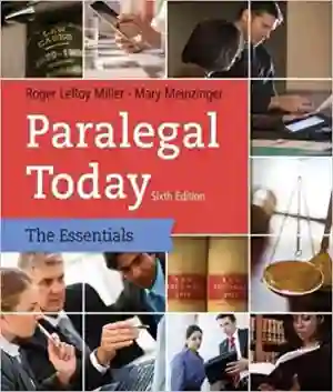 Cover of Paralegal Today: The Essentials by Roger LeRoy Miller, Mary Meinzinger