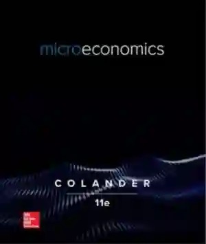 Cover of Microeconomics by David C. Colander